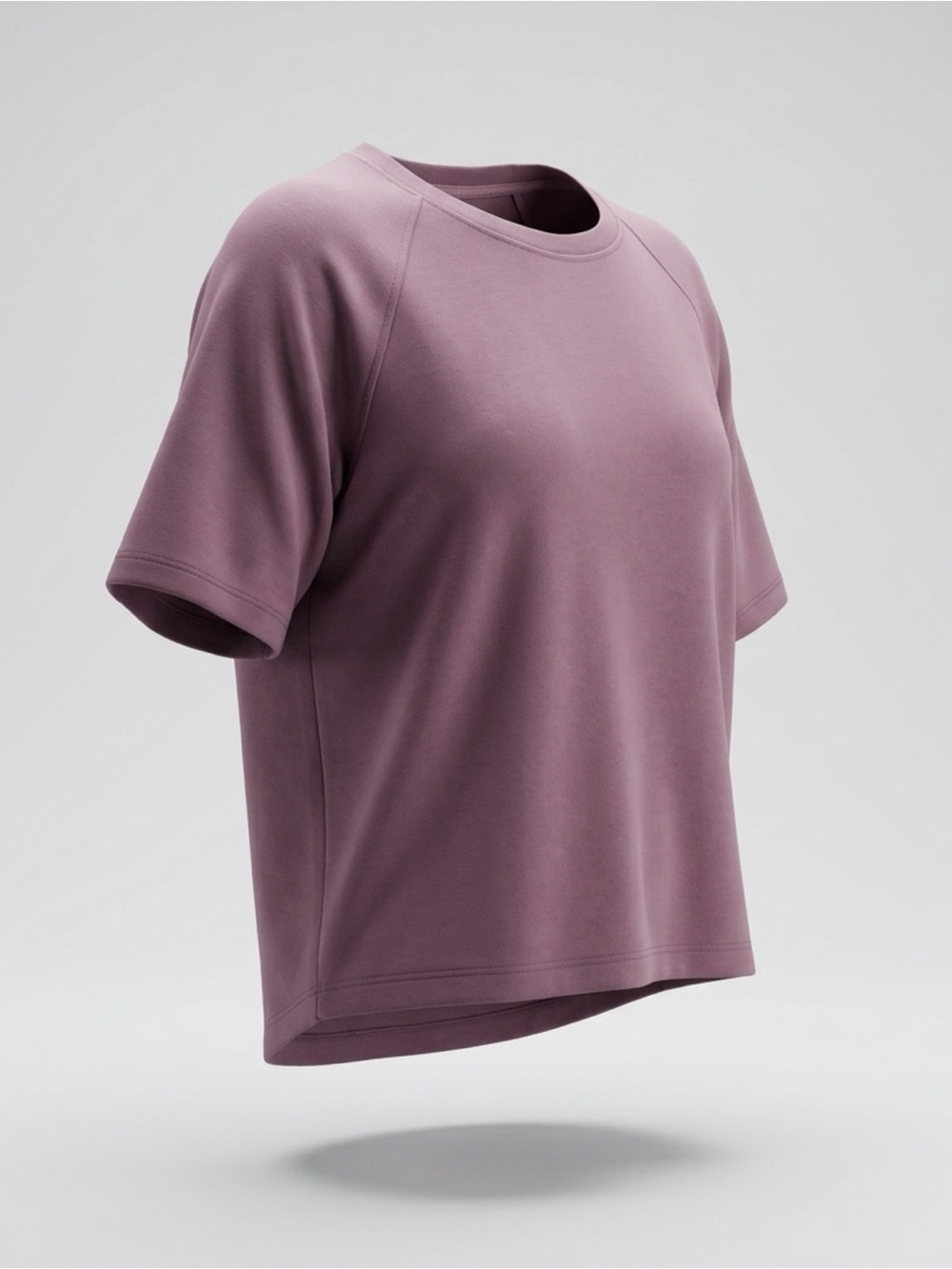 Mono B Modal Soft Luxe Raglan Tee | Mauve | Size Large | EUC